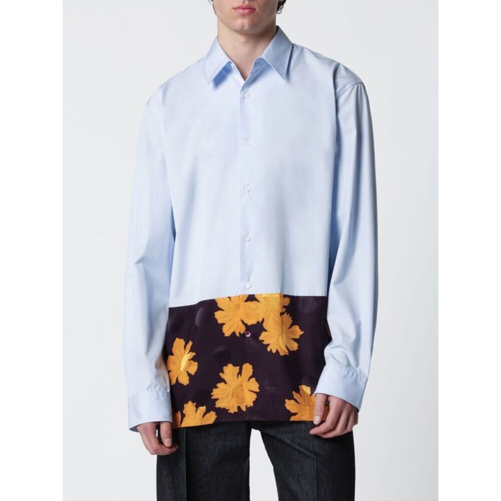 Dries Van Noten Shirt Men Blue